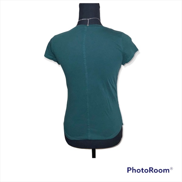 Ann Taylor loft green sequin scoop neck tee - Picture 8 of 8